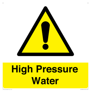 High Pressure Water